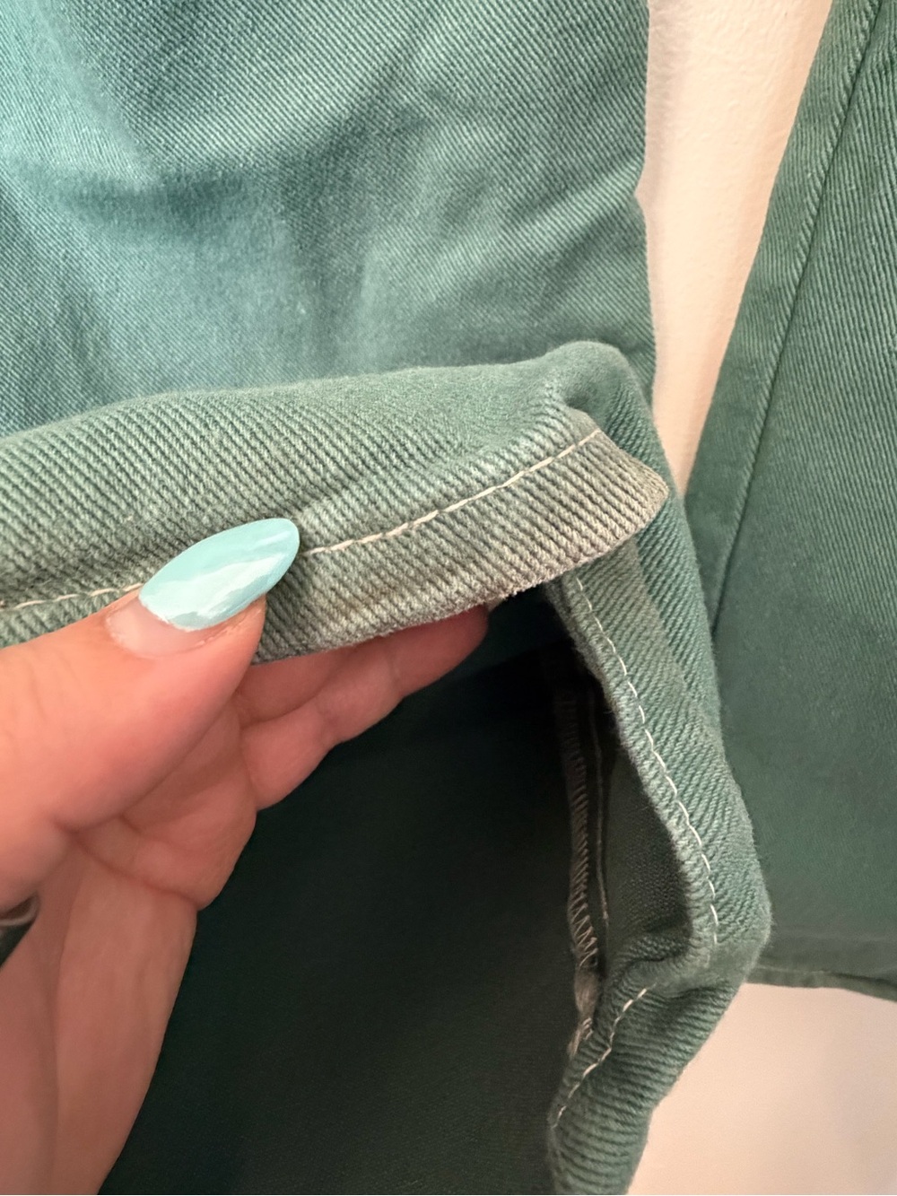 Lioness Miami Vice Pants Forest Green M - Picture 6 of 6